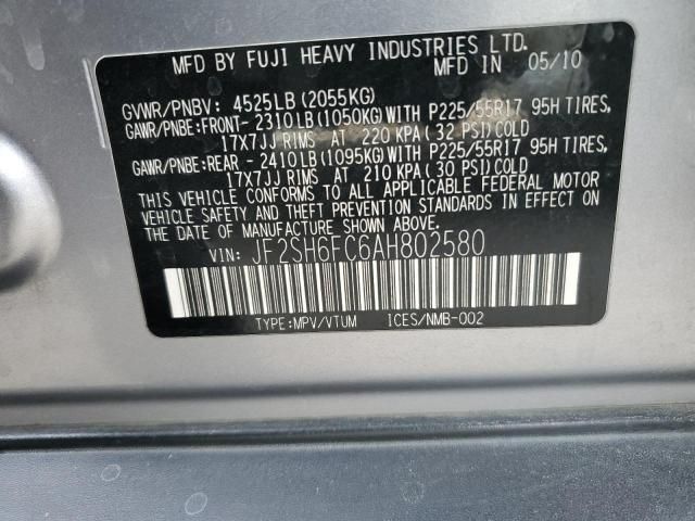 2010 Subaru Forester 2.5XT Limited