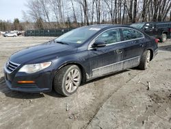 Salvage cars for sale from Copart Candia, NH: 2012 Volkswagen CC Sport