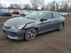 Salvage cars for sale at Des Moines, IA auction: 2017 Honda Accord LX