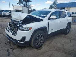 Salvage cars for sale at Woodhaven, MI auction: 2021 GMC Acadia SLE