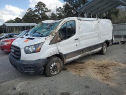 Salvage cars for sale from Copart Savannah, GA: 2020 Ford Transit T-250