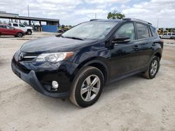 Salvage cars for sale from Copart Riverview, FL: 2015 Toyota Rav4 XLE