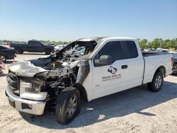 Vehiculos salvage en venta de Copart Houston, TX: 2015 Ford F150 Super Cab