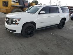 Salvage cars for sale at Wilmington, CA auction: 2015 Chevrolet Suburban C1500 LT