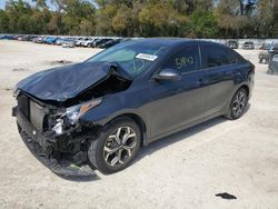 Salvage cars for sale at Ocala, FL auction: 2020 KIA Forte FE