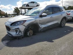 Salvage cars for sale from Copart San Martin, CA: 2020 Ford Escape Titanium