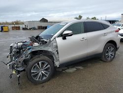 Salvage cars for sale from Copart Fresno, CA: 2021 Toyota Venza LE