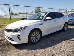 Vehiculos salvage en venta de Copart Houston, TX: 2018 KIA Optima LX