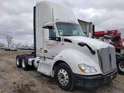 Salvage trucks for sale at Portland, MI auction: 2017 Kenworth Construction T680