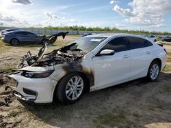 Salvage cars for sale from Copart Fresno, CA: 2018 Chevrolet Malibu LT