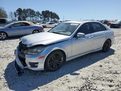 Salvage cars for sale from Copart Loganville, GA: 2014 Mercedes-Benz C 250