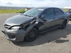 Salvage cars for sale at Sacramento, CA auction: 2011 Toyota Corolla Base