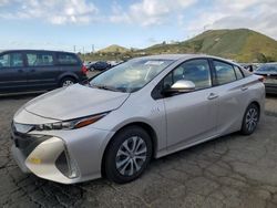 Salvage cars for sale at Colton, CA auction: 2020 Toyota Prius Prime LE