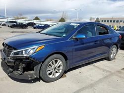 Salvage cars for sale at Littleton, CO auction: 2017 Hyundai Sonata SE