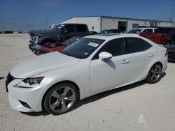 Salvage cars for sale from Copart Haslet, TX: 2015 Lexus IS 350