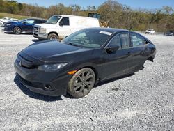 Salvage cars for sale at Cartersville, GA auction: 2019 Honda Civic Sport