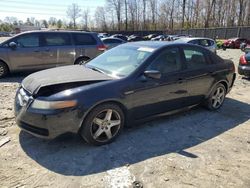 Salvage cars for sale from Copart Waldorf, MD: 2006 Acura 3.2TL