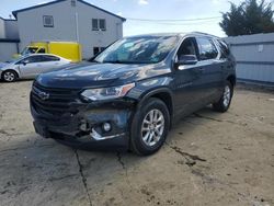 Salvage cars for sale from Copart Windsor, NJ: 2019 Chevrolet Traverse LT