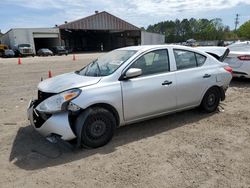 Salvage cars for sale at Greenwell Springs, LA auction: 2016 Nissan Versa S