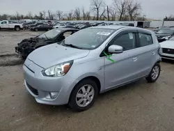 Mitsubishi salvage cars for sale: 2015 Mitsubishi Mirage ES