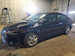 Salvage cars for sale at Franklin, WI auction: 2020 Hyundai Elantra SEL