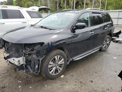 Salvage cars for sale from Copart Savannah, GA: 2019 Nissan Pathfinder S
