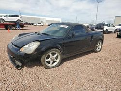 Vehiculos salvage en venta de Copart Phoenix, AZ: 2003 Toyota MR2 Spyder