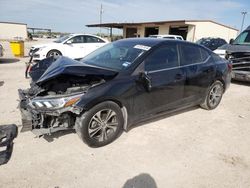 Salvage cars for sale at Temple, TX auction: 2021 Nissan Sentra SV