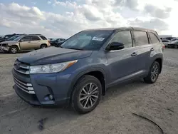 Salvage cars for sale at Earlington, KY auction: 2019 Toyota Highlander SE