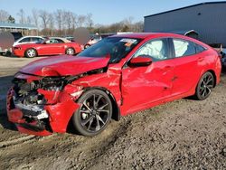 Salvage cars for sale at Spartanburg, SC auction: 2021 Honda Civic Sport