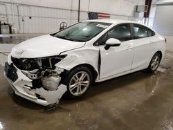 Salvage cars for sale at Avon, MN auction: 2017 Chevrolet Cruze LT