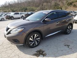 Salvage cars for sale at Hurricane, WV auction: 2018 Nissan Murano S