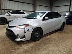 Vehiculos salvage en venta de Copart Houston, TX: 2017 Toyota Corolla L