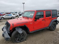 Salvage cars for sale from Copart Indianapolis, IN: 2016 Jeep Wrangler Unlimited Sport