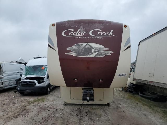 2018 Cedar Creek 5th Wheel