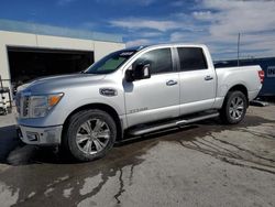 Salvage cars for sale from Copart Anthony, TX: 2017 Nissan Titan SV