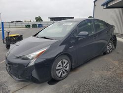 Salvage cars for sale at Antelope, CA auction: 2018 Toyota Prius