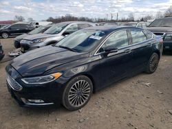 Salvage cars for sale from Copart Hillsborough, NJ: 2017 Ford Fusion SE