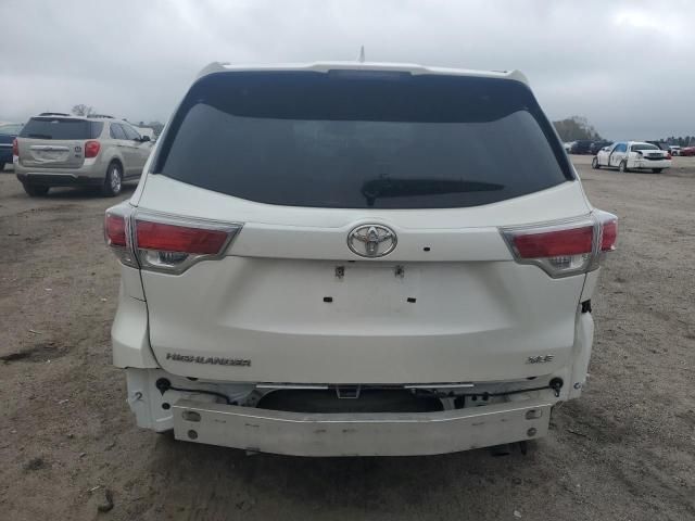 2016 Toyota Highlander XLE