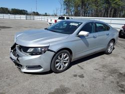 Chevrolet Impala salvage cars for sale: 2017 Chevrolet Impala LT