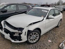 Salvage cars for sale at Hillsborough, NJ auction: 2017 BMW 320 I