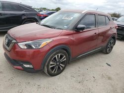 Salvage cars for sale at San Antonio, TX auction: 2019 Nissan Kicks S