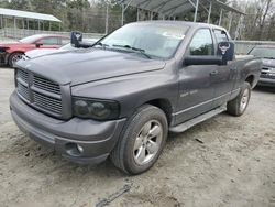 Salvage cars for sale from Copart Savannah, GA: 2002 Dodge RAM 1500