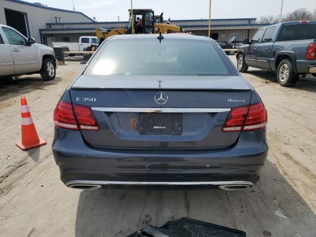 2016 Mercedes-Benz E 350 4matic