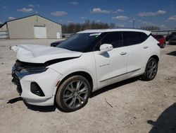 Salvage cars for sale at Lawrenceburg, KY auction: 2019 Chevrolet Blazer Premier