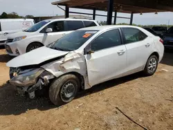 Salvage cars for sale at Tanner, AL auction: 2016 Toyota Corolla L