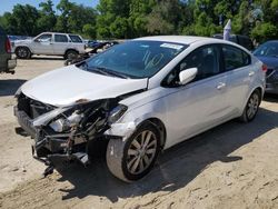 Salvage cars for sale at Ocala, FL auction: 2016 KIA Forte LX