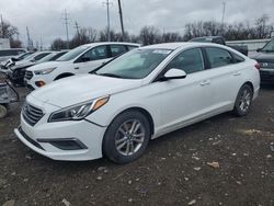 Salvage cars for sale from Copart Columbus, OH: 2017 Hyundai Sonata SE