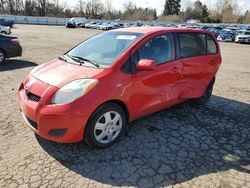 Salvage cars for sale from Copart Portland, OR: 2011 Toyota Yaris