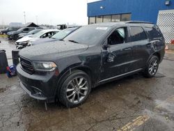 Salvage cars for sale at Woodhaven, MI auction: 2017 Dodge Durango GT
